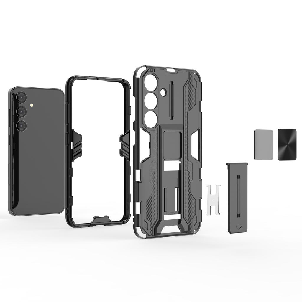 For Samsung Galaxy S24 Case Kickstand Rugged Protective Phone Cover