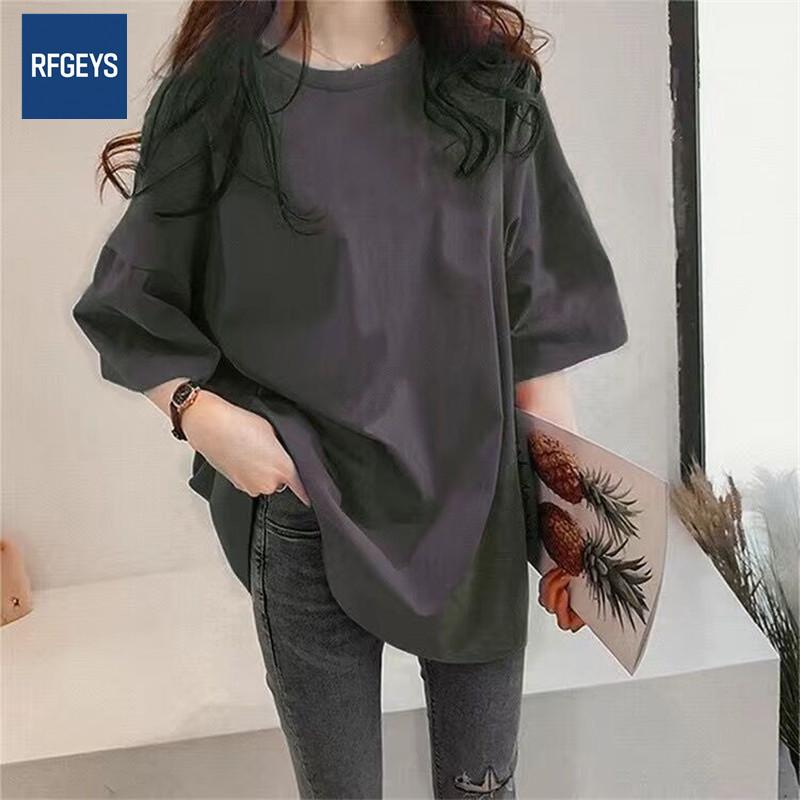 

American Plus Size Short Sleeve T-shirt for Chubby Girls - Summer Collection 2XL (165-200 jin)