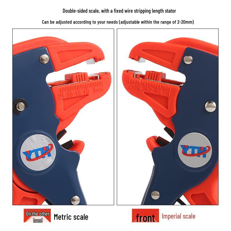 YTH Automatic Labor-saving Duckbill Wire Stripper for Single/Multi-strand Cable.