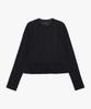 PINK PINEAPPLE Frill Layered Top_Black