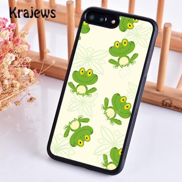 Krajews Frog Tropical Rain Forest Phone Case Cover For iPhone 17 Air 16 15 14 plus 12 pro max coque Fundas