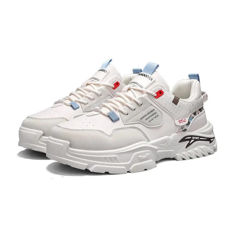 Herren Trendy Klobige Sneaker Lässige Atmungsaktive Rutschfeste Plateau-Schuhe