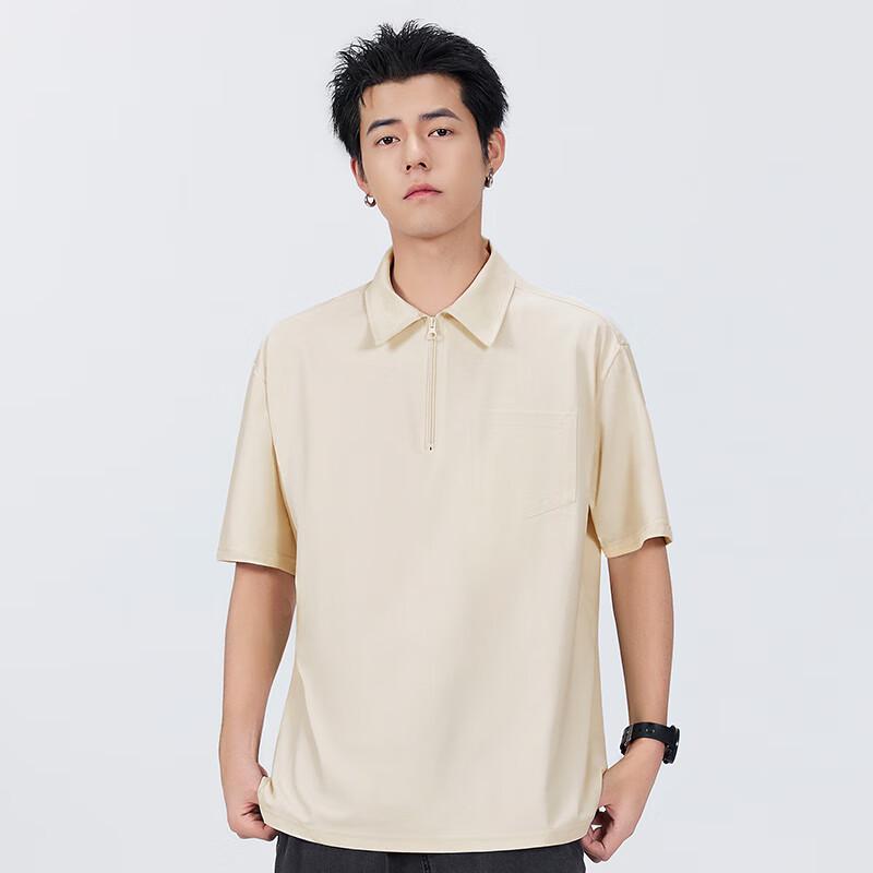 MINISO Men's Quick-Dry Sun Protection Polo Shirt