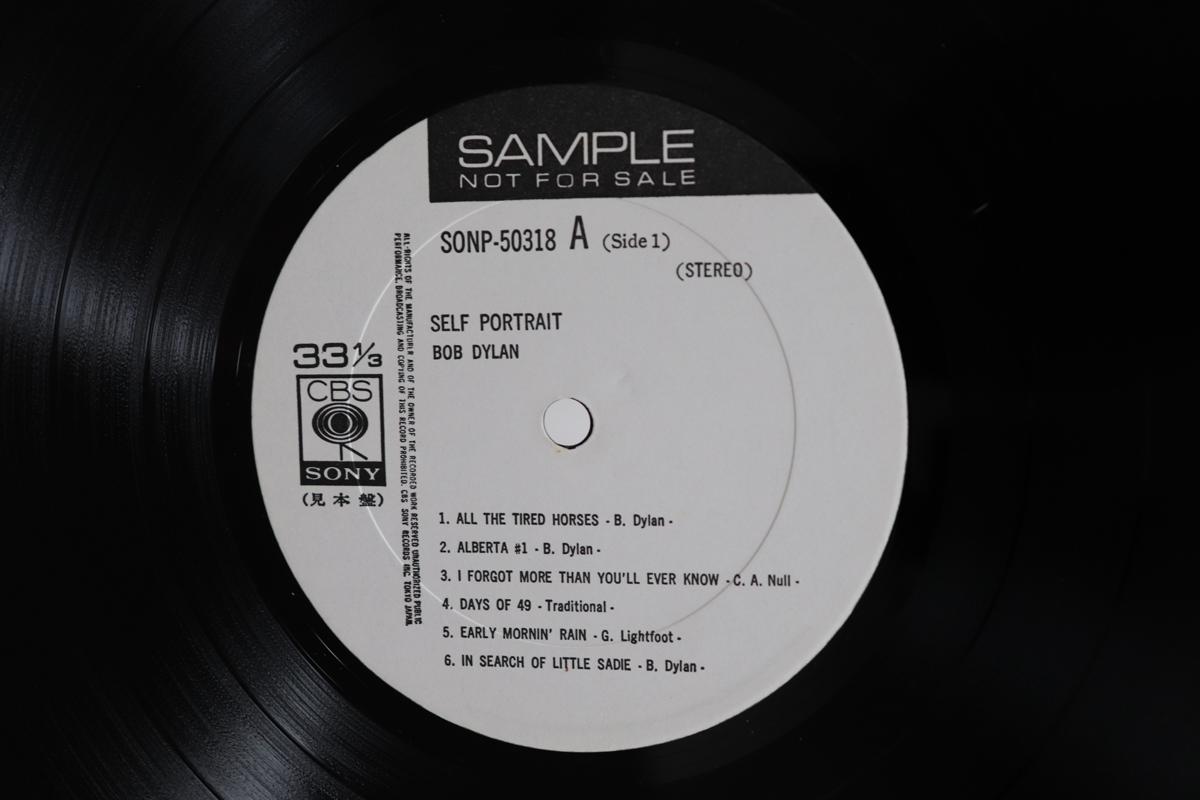 

LP Record BOB DYLAN - SELF PORTRAIT SONP50318PROMO CBS/SONY 1970 Japan Rock Used