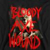 Bloody Axe Wound Childrens/Kids Key Art Hoodie