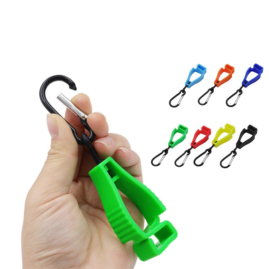 Safety Glove Holder Gloves Clip Plastic Lightweight Glove Grabber Catcher Fastener Hook for Outdoor Mountaineering Belt