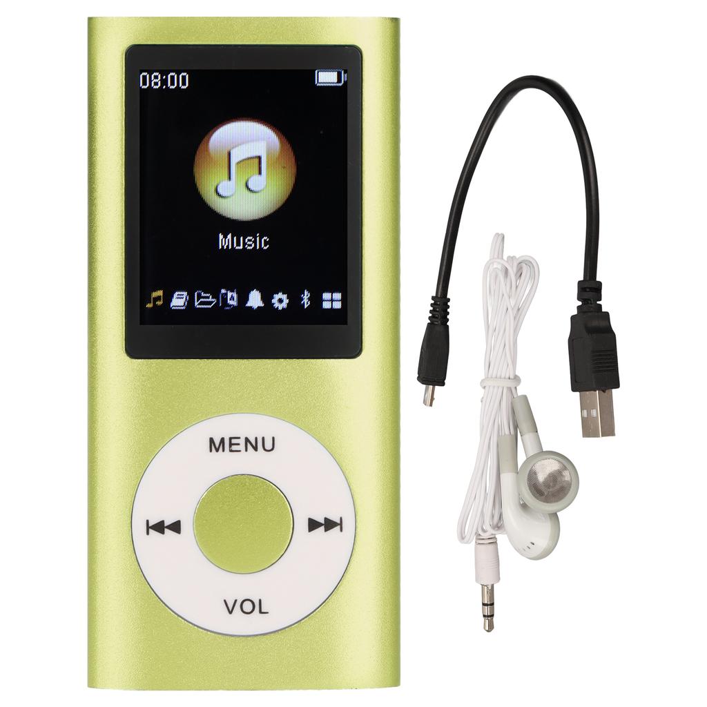 1.8 Inch LCD Screen MP3 Player Stylish Multifunctional Lossless Sound Slim Portable MP3 Music Player