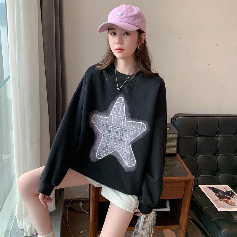 

IMAGINEX Women s Casual Long-Sleeve Sweatshirt One Size