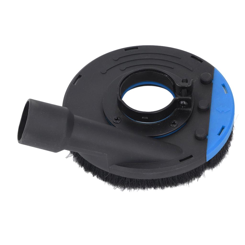 4 Inch Dust Shroud for 100mm 115mm Angle Grinder with 2 Grinding Wheel Stone Polishing Blue Black