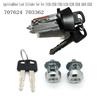 Cylinder Set For Ford F150 F250 F350 E150 E250 E350 E450 E550- Ignition& Door Lock 707624 703362