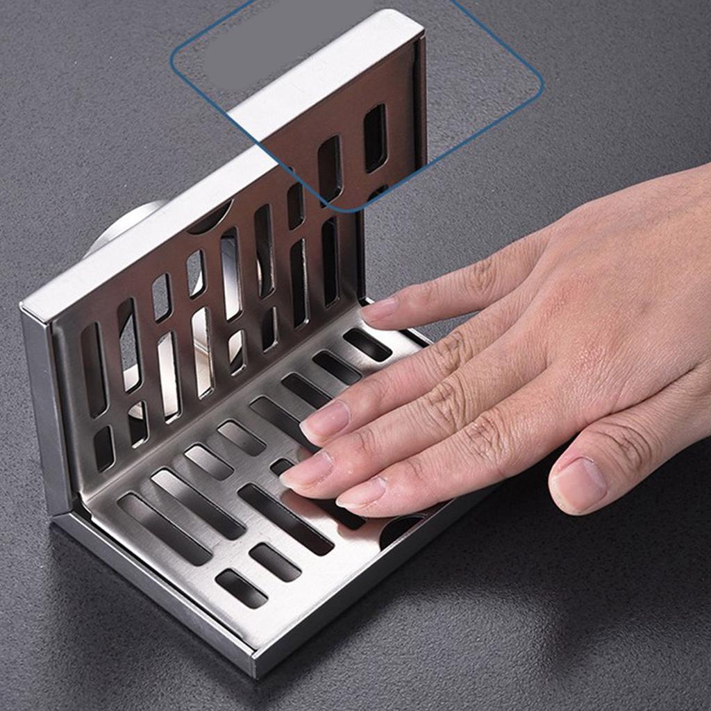 Anti-uzură Forma L Oțel Inoxidabil Insert Gresie Baie Sifon Pardoseală Colț Pătrat Sifon Pardoseală Colț Perete Sifon Pardoseală