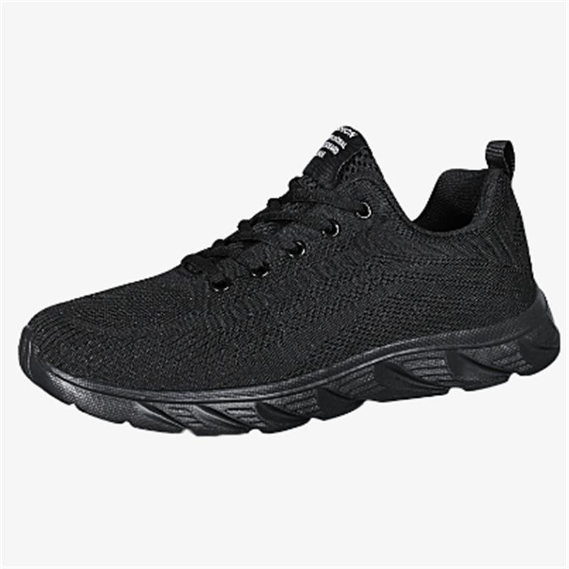 Spring and summer lightweight flat shoes, breathable, fashionable and casual sports shoes, men's plus-size running shoes