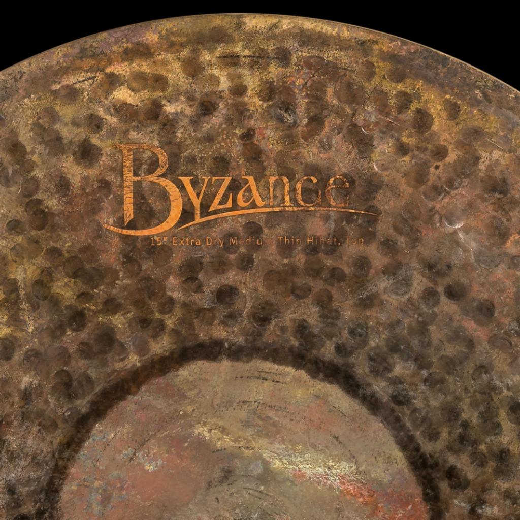 MEINL Byzance Extra Dry Series Cymbal Medium Thin Hihat B15EDMTH Hi-hat 15" []
