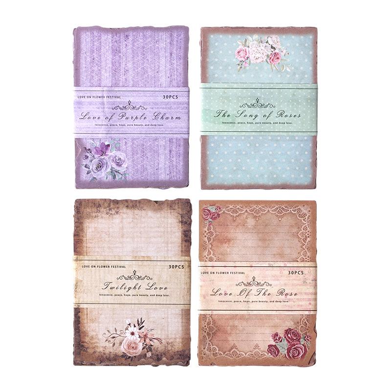 Retro Papier Planer Sticker: DIY Dekorative Landschaften & Künstlerische Haftnotizen