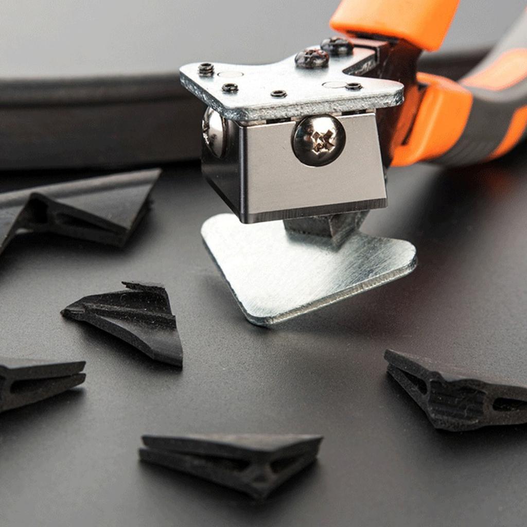 5Pieces Replacement Cutter for 6/8 Inch V Pliers 90 Degree Rubber Strips Scissors Easy Installation for Efficient Use