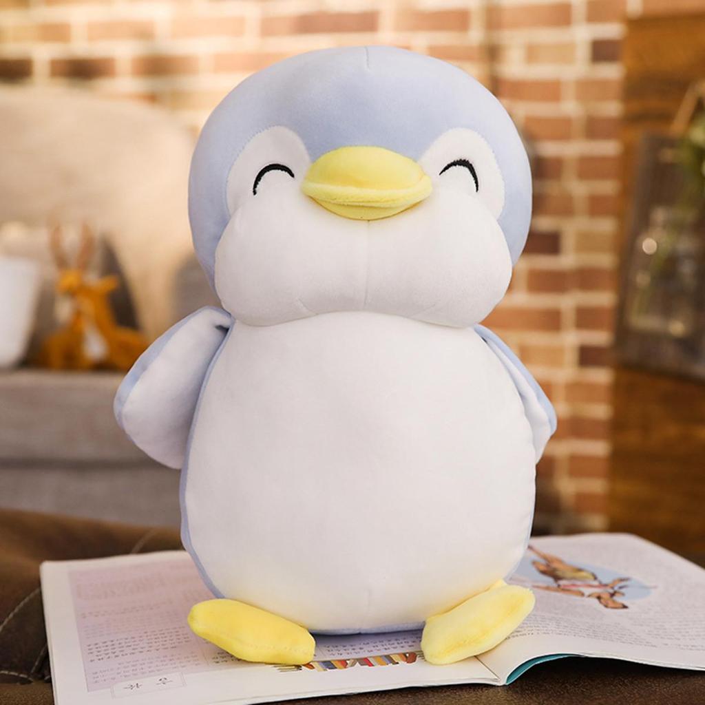 Adorable Penguin Plush Pillow - Soft Ocean Animal Doll for Bedtime & Birthday Gifts