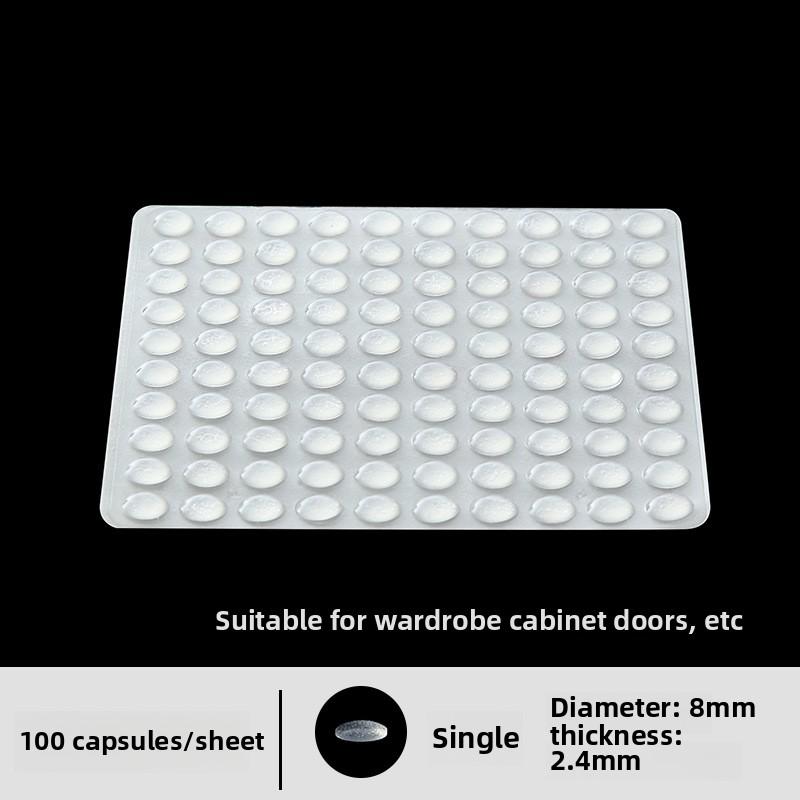 

100 шт. 8X2.4/10X2 мм Резиновые резиновые накладки Самоклеящиеся демпферные буферные накладки Используются для электроники, динамиков, ноутбуков, бытовой техники и мебели