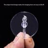1~4PCS Super Strong Suction Cup Clothes Hook Durable Invisible Installation Innovative Design Easy To Use Heavy Burden S