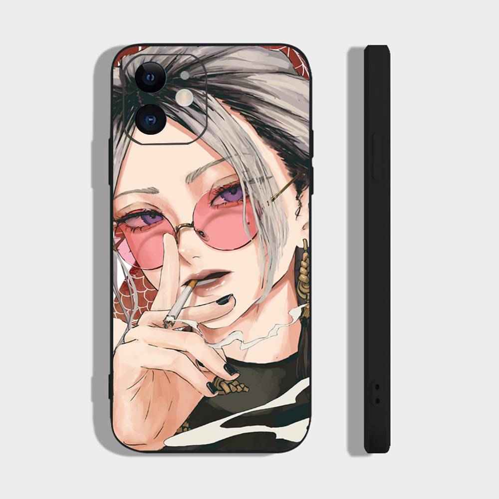 Tao S-Saotome Manga G-Gokurakugai Phone Case For IPhone 17 Air 16 15 14 13 Pro Max 11 12 Black Silicone Cover