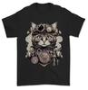 Steampunk Style Unisexs Tshirt Cotton Daily Casual Style Roundneck Shortsleeved Unisexs Wear