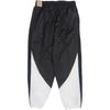 Nike Elastic Waist Letter Print Cuffed Casual Pants Men Bottoms Black FB6967-010