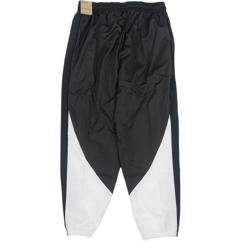 Nike Elastic Waist Letter Print Cuffed Casual Pants Men Bottoms Black FB6967-010