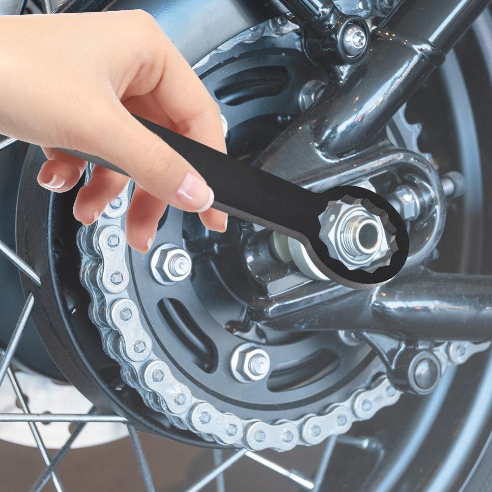 36mm Axle Nut Wrench HD-47925 OTC4882 Rear Axle Nut Torque Adapter 1/2 Inch Square Drive Mufflers Removal Not Needed for Harley