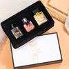 Free Water Reverse Black Coffee Perfume Strong Fragrance Women's Light Fragrance Lasting Three-piece Gift Box