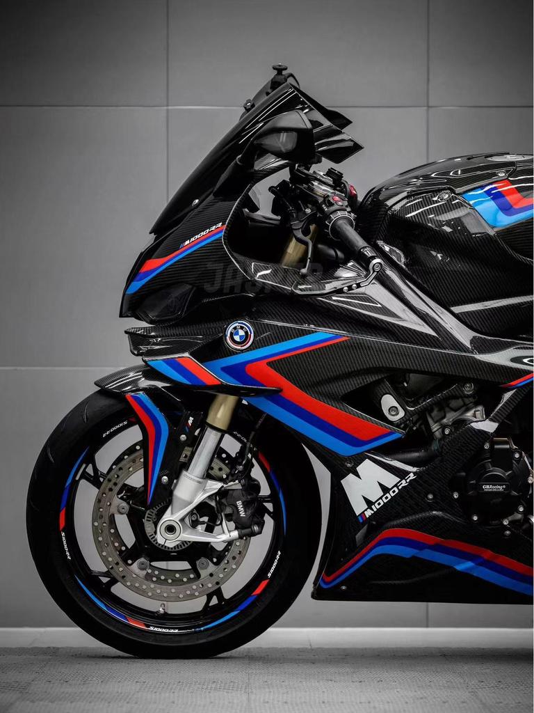 BMW S1000RR Double R Carbon Fiber Lower Fairing Body Kit
