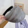Solid Color Folding Sunshade Hat Portable Sunscreen Empty Top Hat Wide Brim Visor Caps  Vacation