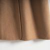 Maslan Autumn and Winter Fashion Versatile Long Hooded Solid Color Sheep Wool Versatile Woolen Coat Jacket