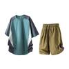Conjunto Casual, Conjunto de Manga Corta, Conjunto Casual de Dos Piezas para Hombre de Verano