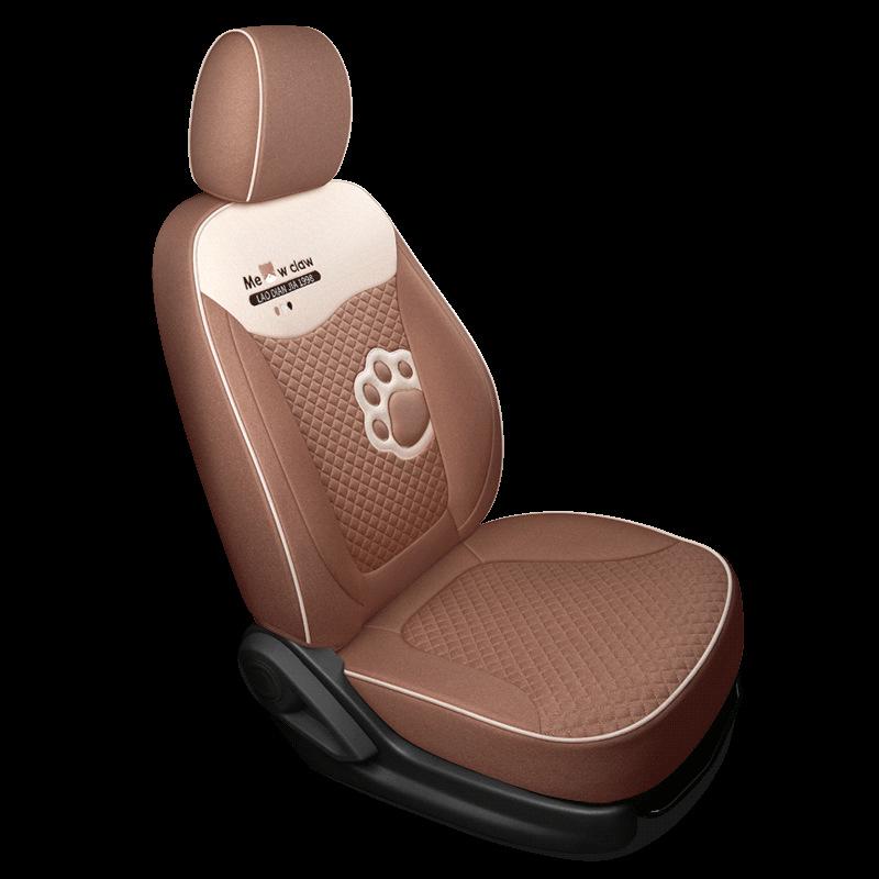 All-Season Cotton Linen Seat Cushion for Changan Benben - Universal Fit, Five-Seater, Year-Round Comfort