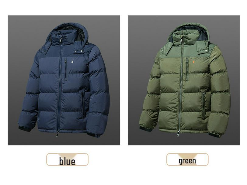 Veste Chaude à Capuche Coupe-vent Unisexe - Version Haute