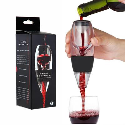 AIKARO Wein-Luftbelüfter, Ausgießer, Rotwein-Dekanter mit Filter und Sockel
