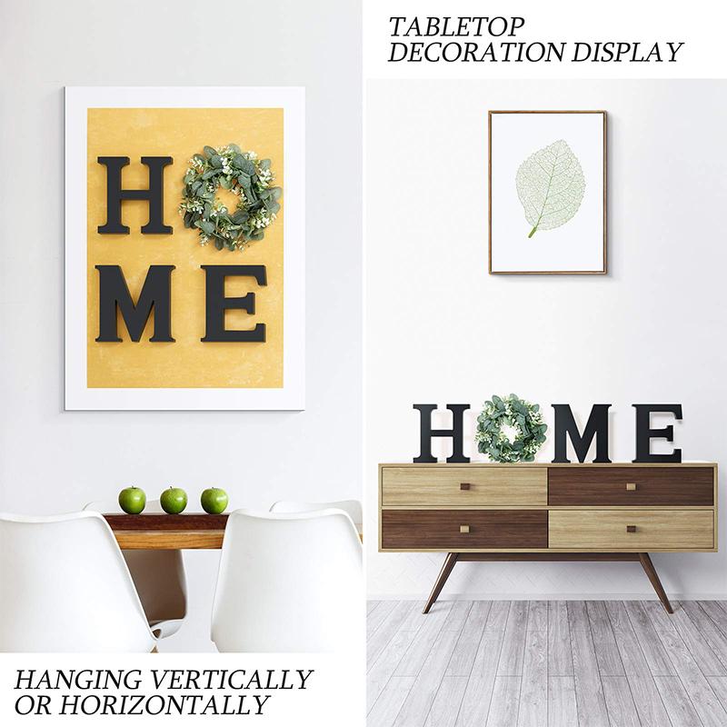

Modern Decorative Hanging HOME Pendant Wood Home Sign for Wall Decor
