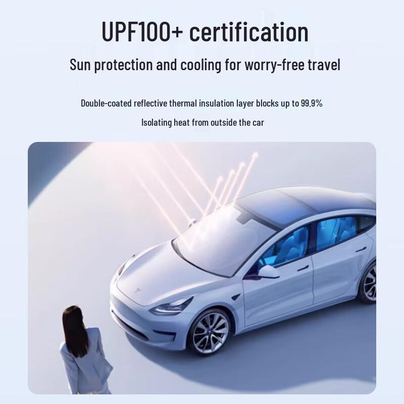 Geely Car Sunshade Umbrella: Heat Insulation for Xingrui, Xingyue, LS, Boyue, Emgrand GS, Binyue, Borui, Binrui.