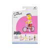 Simpsons Milhouse 5-Inch Action Figure with Bicycle Wave #3 Collectible Toy