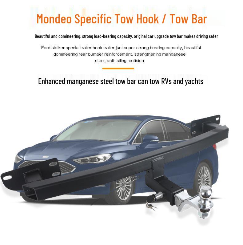 Ford Trailer Hitch Bumper Guard: Rear Tow Bar, Hook, and RV Bracket Modification Kit