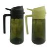 2 In1 Oil Spray Bottle 470ml Kitchen Barbecue Cooking Olive Oil Dispenser Oil Jar Baking Vinegar Soy Sauce Spray Container