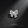 10Pcs Metal Bow Button Children'S Clothes Top Sweater Cardigan Shirt High-End Buttons Delicate Diamond Pearl Buttons