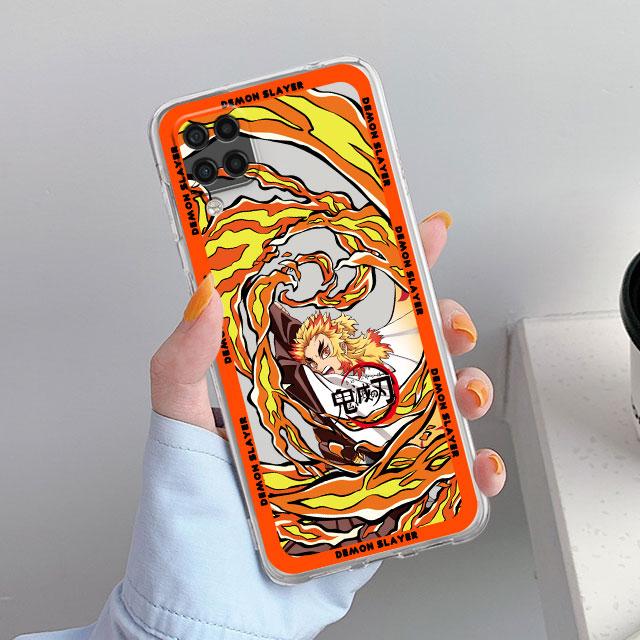

Милый прозрачный чехол Demon Slayer для Samsung Galaxy A52 A12 A51 A32 A21s A71 A32 A22 50 A70 A31 A72 5G, чехол для телефона Samsung A20e