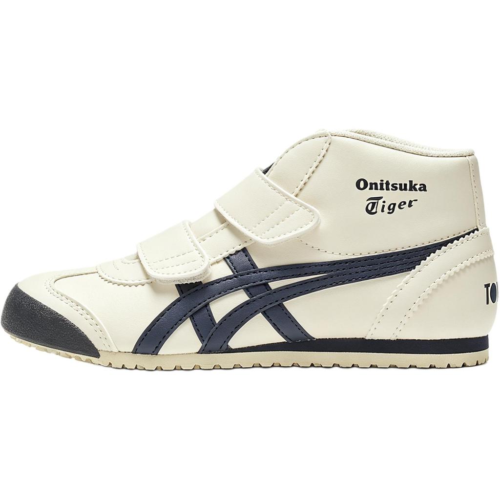 ONITSUKA TIGER Mexico 66 Bequeme Vielseitige Langlebige Mid-Top Kinder Freizeitschuhe Kinder Freizeitschuhe Off-White 1184A002-200