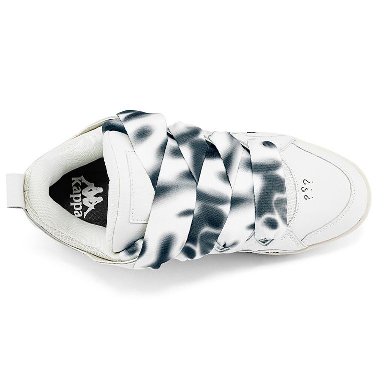 Kappa Bread Shoes Fabric Synthetic Leather Player Hip Hop Slip Resistant Durable Lightweight Low Top Skate Shoes Unisex sneakers White K0CX5CS71D