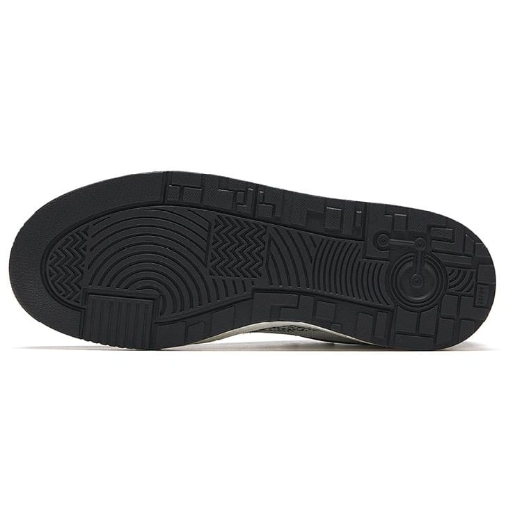 Anta Slip Resistant Cushioning Abrasion Resistant Low top Skateboard Shoes Women's White Black 122338053-1
