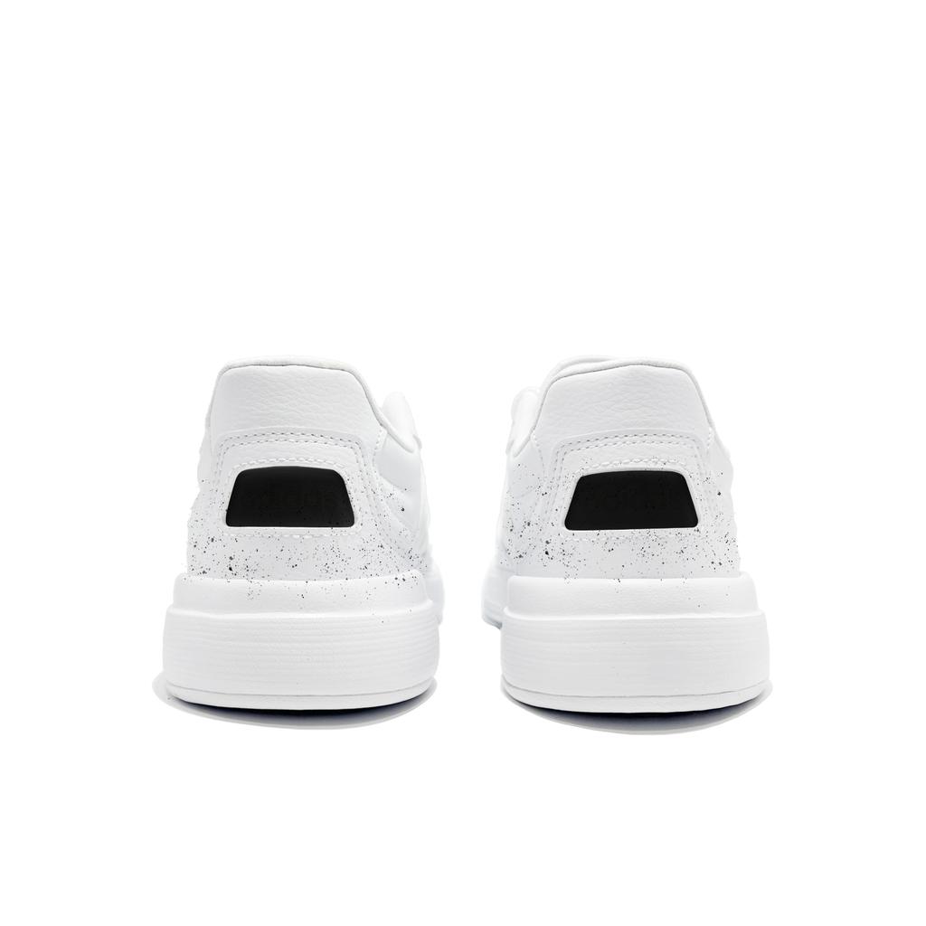 Adidas LITE BALLER Black Rose Pu Cushioning Abrasion Resistant Slip Resistant Low top Skateboard Shoes Unisex White JS4358(Team1548-)