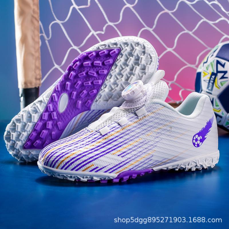 

New children s football shoe manufacturer Primary school students professional game grass training shoes Genuine non-slip football shoes for boys 39