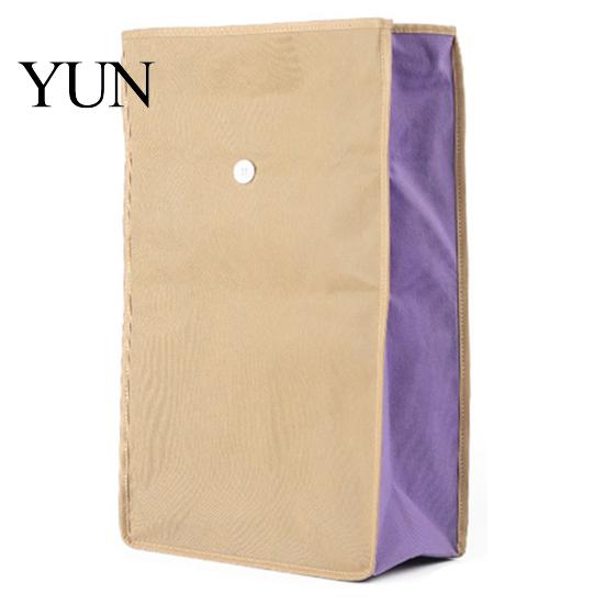 Vegetable Storage Bags Reusable Self Sealing Potato Onion Bags, Light Blocking Bag with Side Home Kitchen Supplies Zipper, Non-woven Fabric