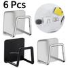 Kitchen Stainless Steel Sink Sponges Holder Self Adhesive Drain Drying Rack Kitchen Wall Hooks Accessories Storage Organizer
