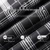 Irregular Textured Plaid A-line Skirt